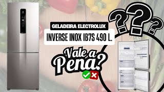 GELADEIRA ELECTROLUX INVERSE 490L. IB7S