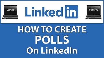 How To Create A Poll On LinkedIn | PC |  👍