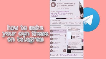 how to make your own theme on telegram || TELEGRAM INDONESIA