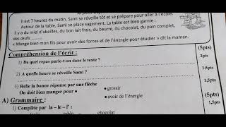 Exemple de contrôle pour le niveau CE2 et CE1