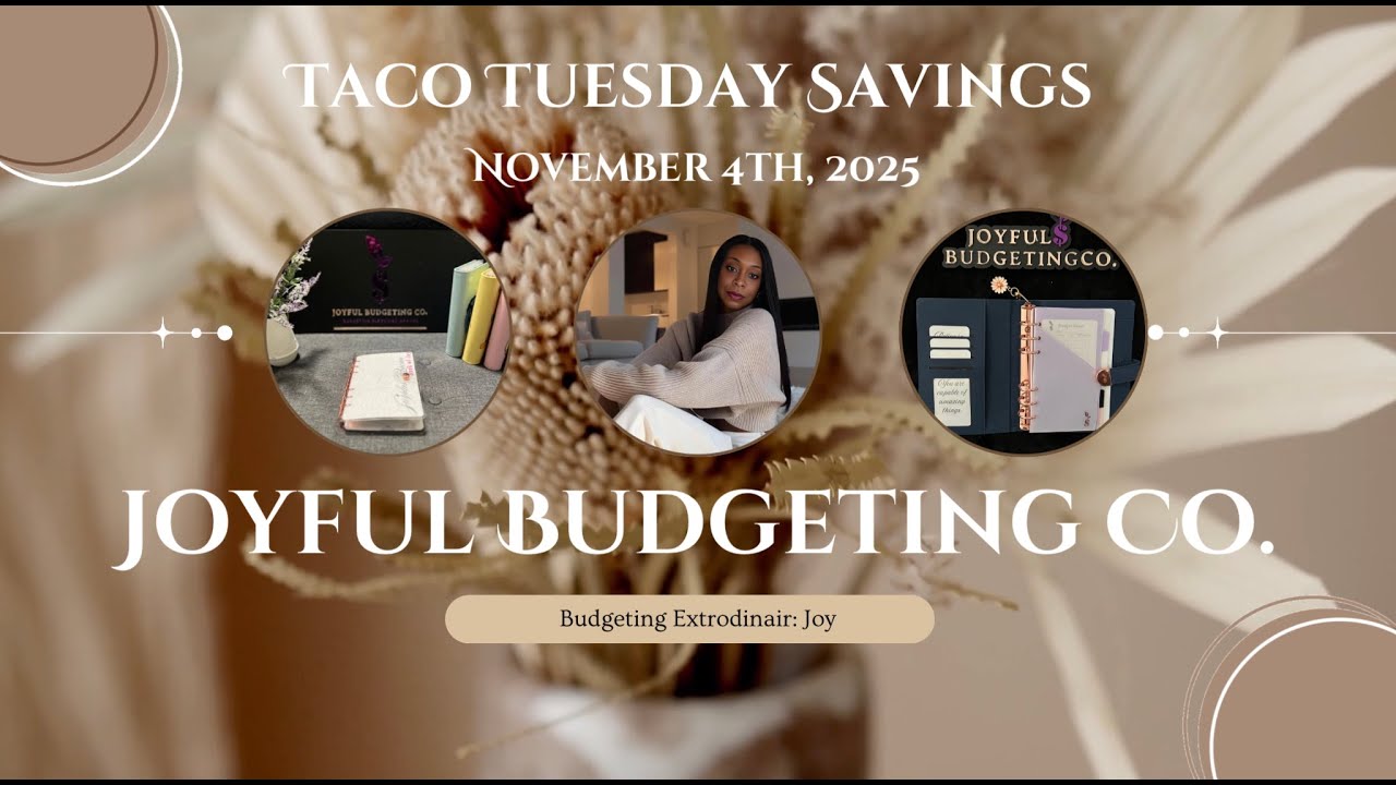 🌮 Taco Tuesday Cash Stuffing! Financial Balance Recipe + Pig's Joy Wisdom = Perfect Mix! 🐷✨