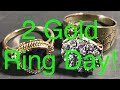 Finding Treasure on the Beach with a Metal Detector- 2 Gold Ring Day