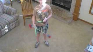 Devil Sticks Tutorial (Part 5- Under the Leg Tricks)