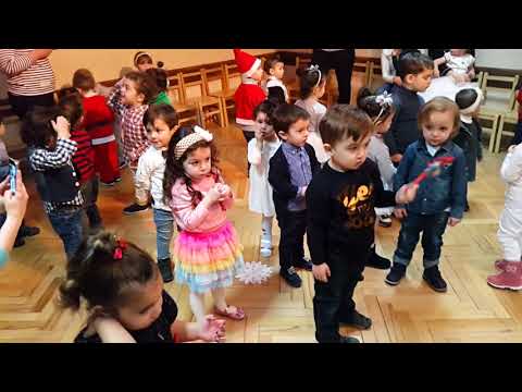 2-3 წლიანების საახალწლო ზეიმი 2017-2018