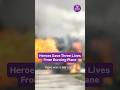 Heroes Save Three Lives From Burning Plane