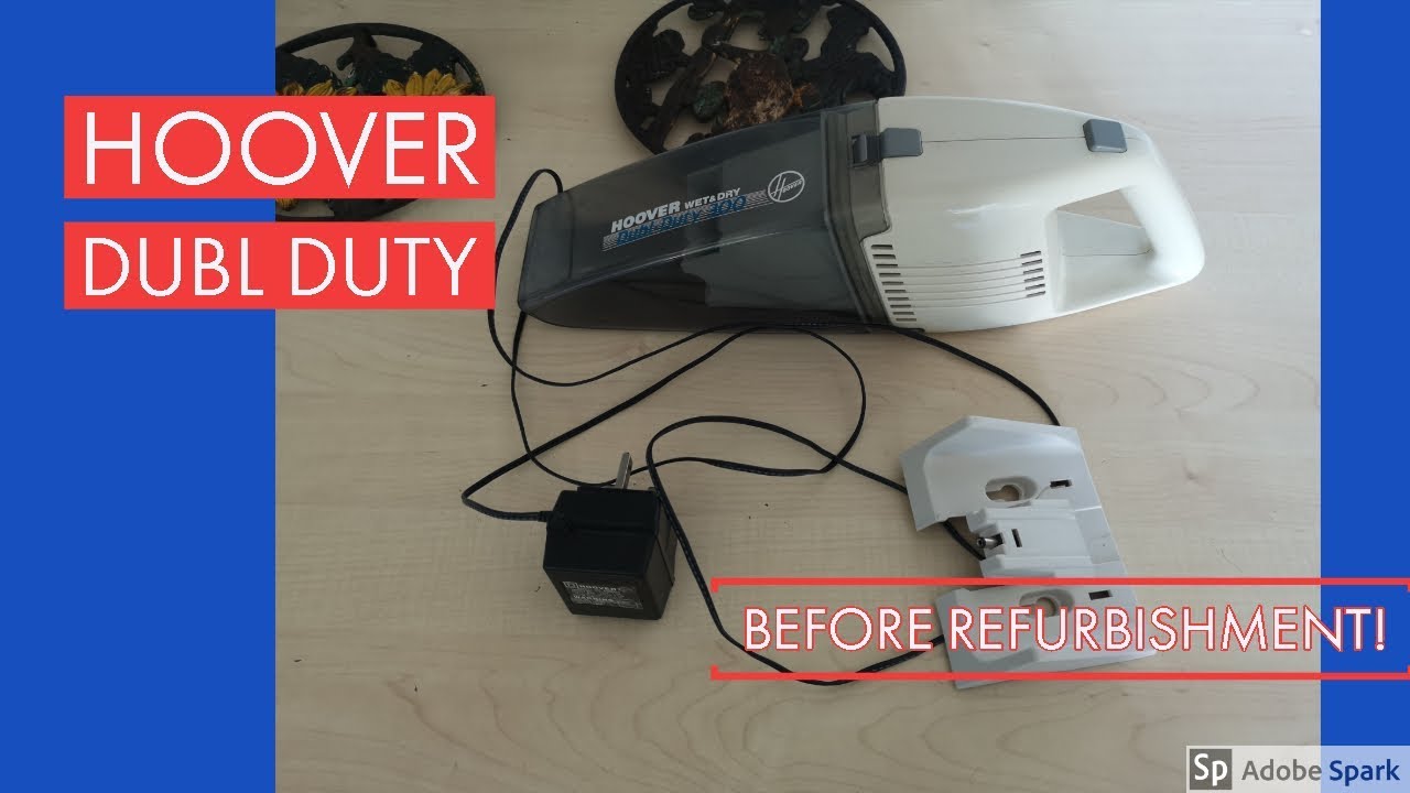 Hoover Dubl Duty S1103 - First Look, Before Refurbishment!