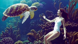 10 Minutes Relaxing Music For Meditation Soft Water Sounds Underwater View
