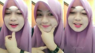 Hijab Live Stream Jilbab Ungu Gigi Meong Rekomendasi Hijab Style Masa Kini - Yummy 028