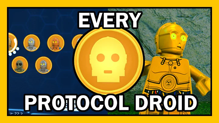 All 13 Protocol Droid Characters and Costumes in LEGO Star Wars: The Skywalker Saga