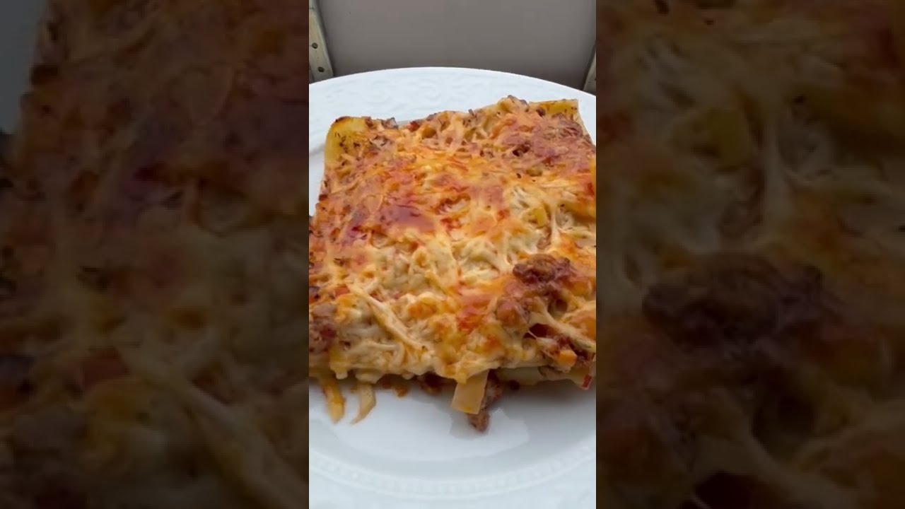 Lasagne ohne Béchamel Soße/ Beşamel sossuz Lazanya #lasagne #lazanya ...