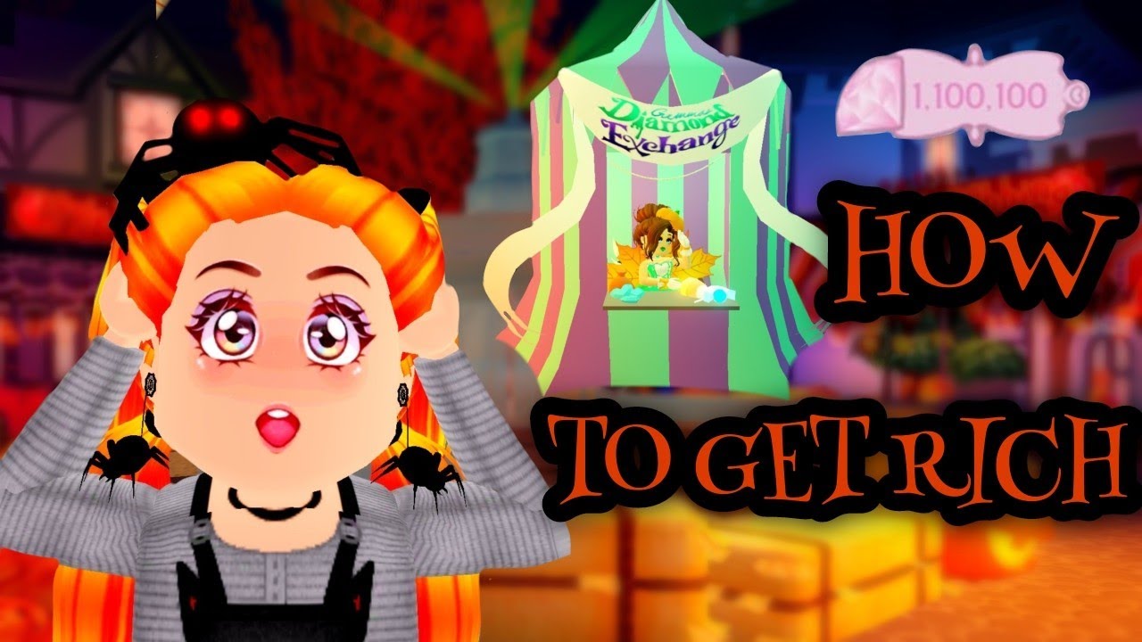 HOW TO GET RICH IN ROYALE HIGH YouTube