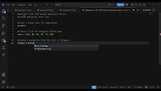 Create Bytearray from List in Python