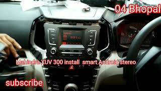 Mahindra XUV 300 install 9 inch HD touch screen smart Android stereo 2GB  16 GB screenshot 4
