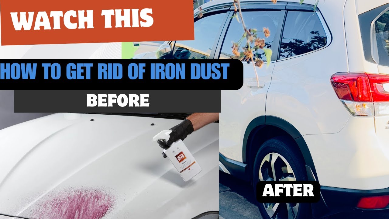 How to Remove Iron Fallout from Car Paint | Adam’s Iron Remover