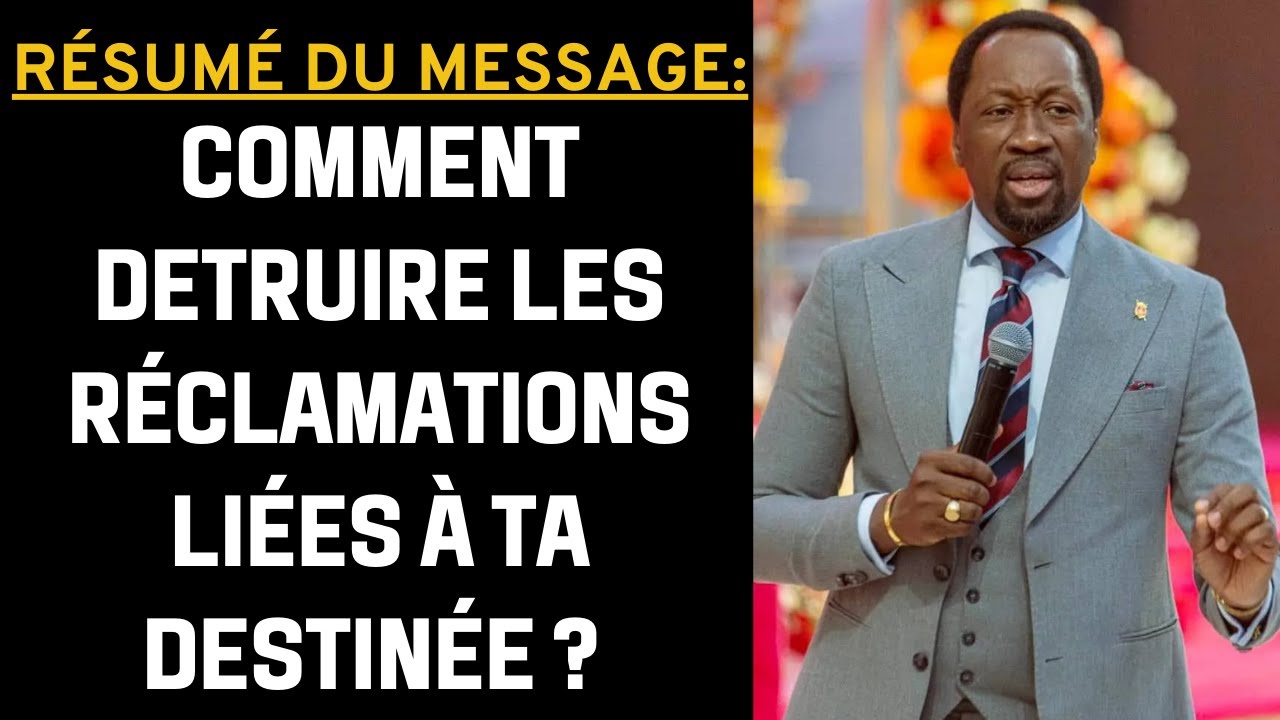 Comment détruire les réclamations liées à la destinée - Bishop Ouattara Mohamed Idriss