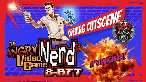 The Angry Video Game Nerd 8 bit - opening cutscene, it’s like a lost episode!