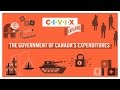 Civix explains  the government of canadas expenditures