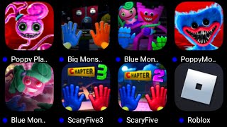 Poppy Playtime Chapter 2,Big Monster,Blue Monster Escape,Horror Playtime,Mommy Horror,Roblox