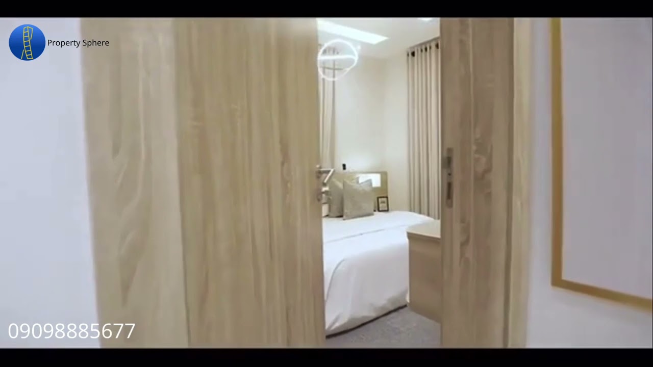 Inside a 2 bedroom apartment in Lekki Phase 1