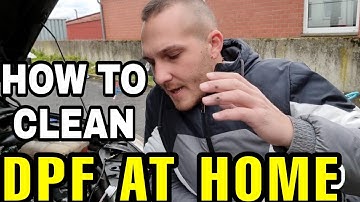 CLEAN DPF filter AT HOME WITHOUT REMOVING IT !!  ( diesel particulate filter Error code P242F OBD2 )