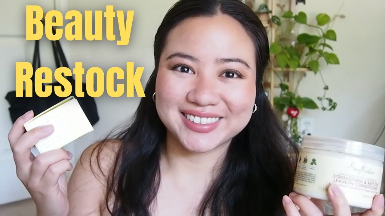 Beauty restock! Skincare for exfoliation, hyperpigmentation, and hair needs!