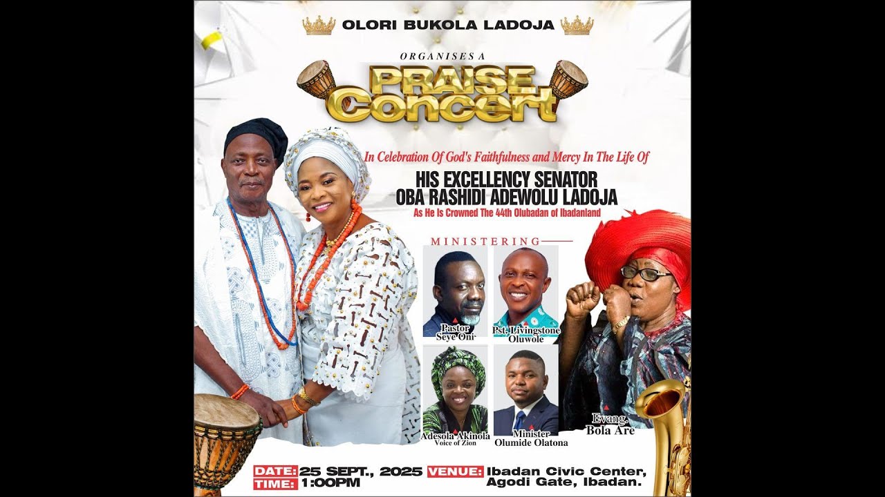 Ladoja’s Mega Praise Concert: A Divine Musical Experience