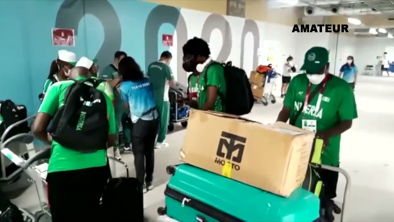 Team Nigeria arrives Olympic games village ,Ready to rock