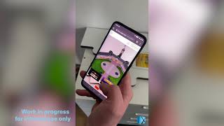Markerless mobile Augmented Reality for mobile with iXtenda screenshot 3