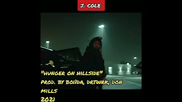 ᔑample Video: hunger on hillside by J. Cole + Bas (2021)