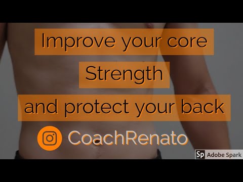 How to protect your lower back at all times! - YouTube