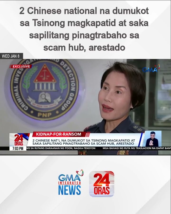 2 Chinese national na dumukot sa Tsinong magkapatid at saka sapilitang pinagtrabaho sa... | 24 Oras