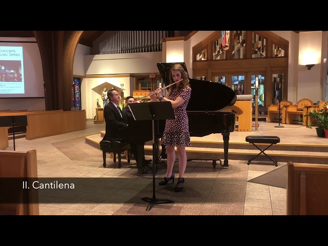 Sonata for Flute and Piano by Francis Poulenc/The Mazzoni Duo, Jennifer and Matthew Mazzoni class=