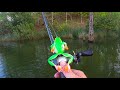 Fishing New Frogs! (Crazy Topwater Action)