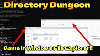 This game turns windows File explorer into a game - Directory Dungeon demo