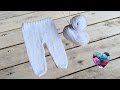 Pantalon bébé facile tutoriel tricot / Baby Pants easy knit
