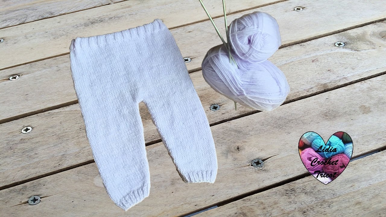 Pantalon Bebe Facile Tutoriel Tricot Baby Pants Easy Knit Youtube