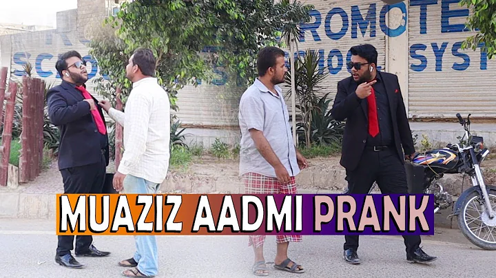 | Muaziz Aadmi prank | By Nadir Ali in | P 4 Pakao | 2020