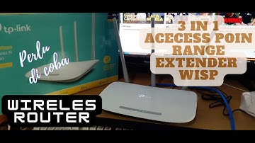 Wifi Router TP LINK WR845N untuk Range Extender