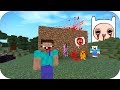 NOOB VS CREEPYPASTA CASA HORA DE AVENTURA MINECRAFT TROLL + ROLEPLAY