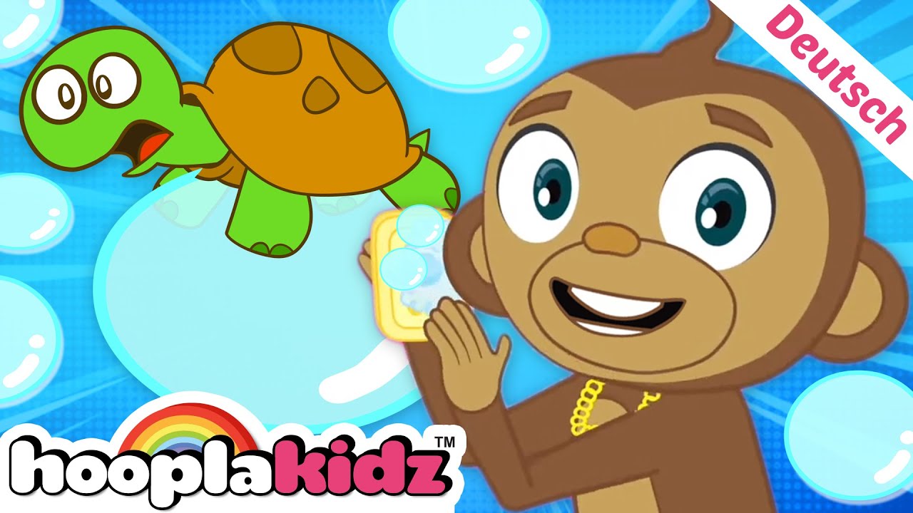 ⁣Schildkrötenlied für Kinder (Turtle Song) | Deutsche Lieder für Kinder | Hooplakidz deutsch