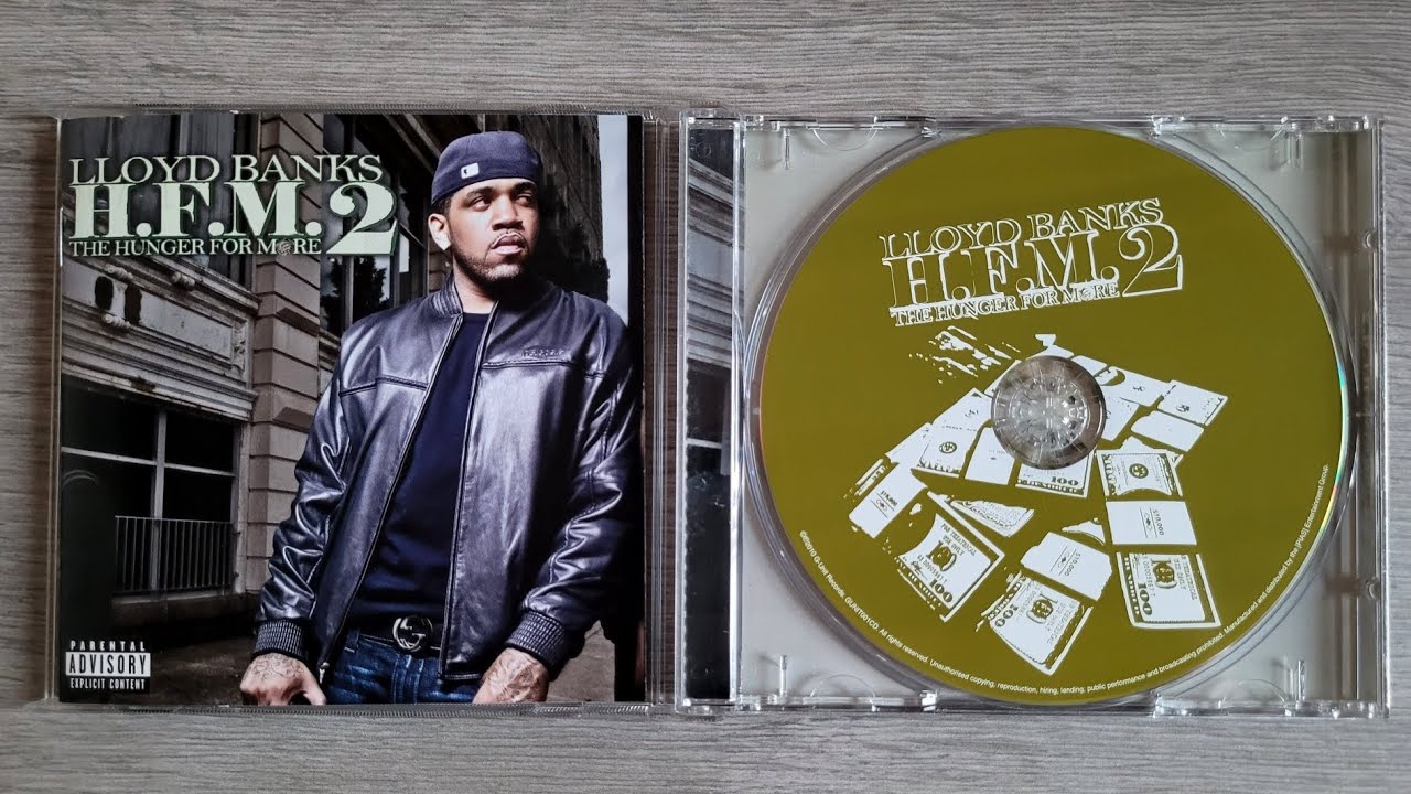 Lloyd Banks - H.F.M.2 (The Hunger for More 2) CD Album UNBOXING 