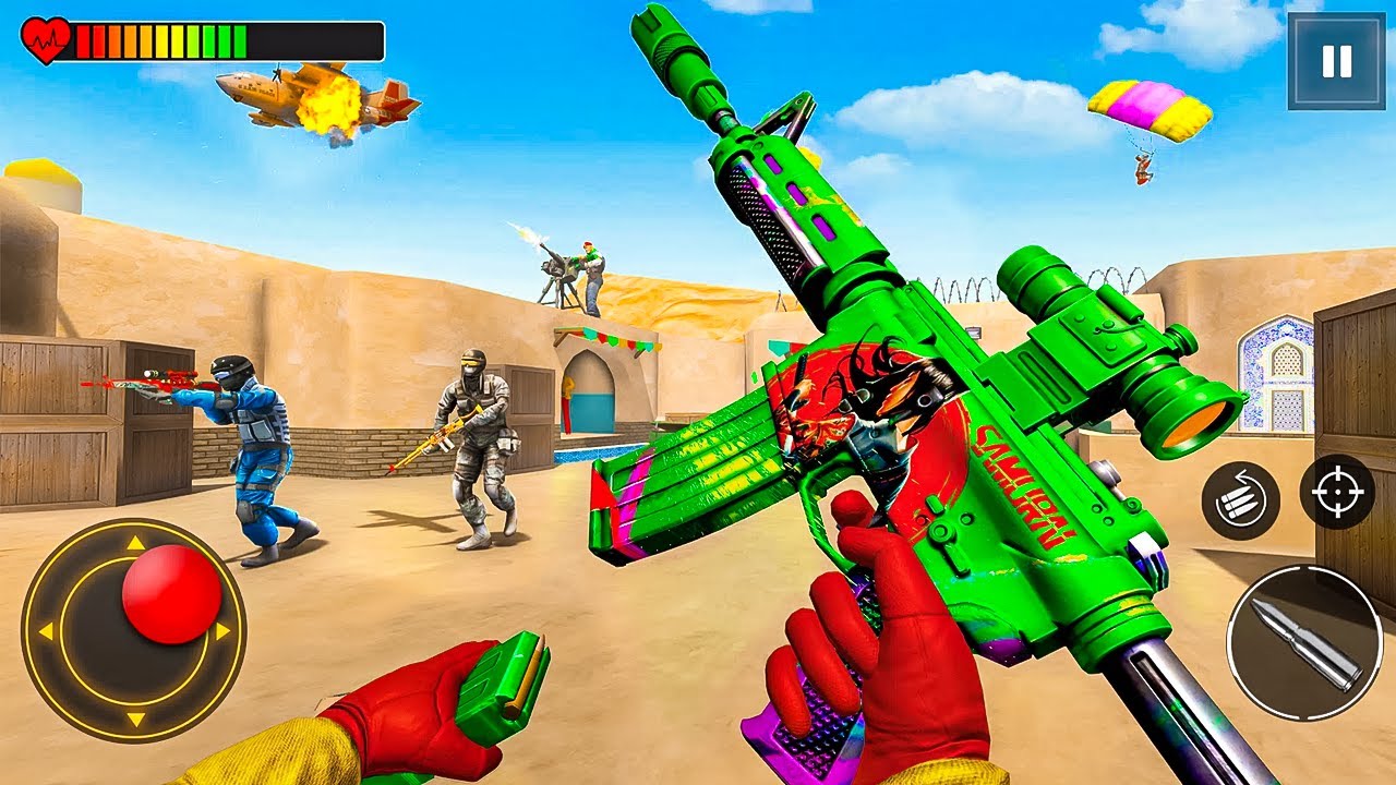 FPS Commando Terrorist Strike Game _ Android Gameplay