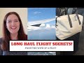 Coach Long Haul Flight Tips From a Pilot's Wife