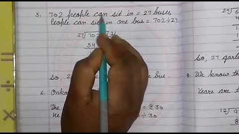 Class 5 / Maths / Chapter 3 / Multiplication And Division (Ex 3.2)