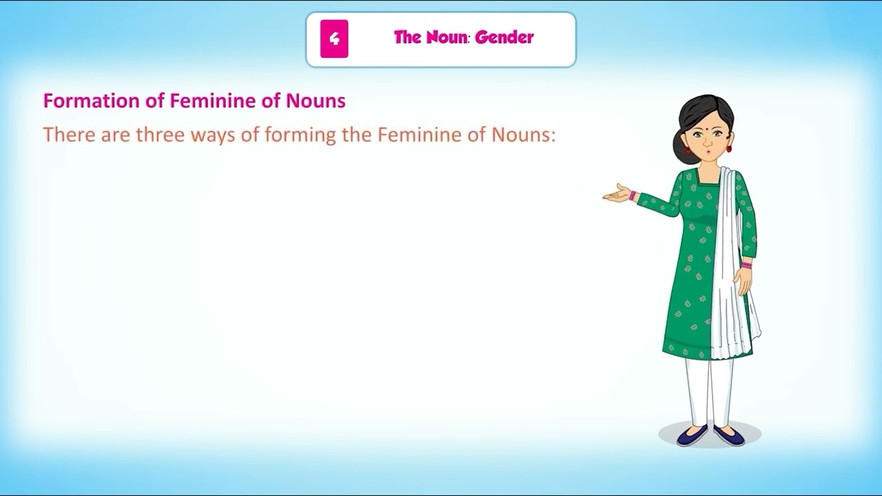 The Noun: Gender || Chapter-4 || English Grammar-5 || Class-5
