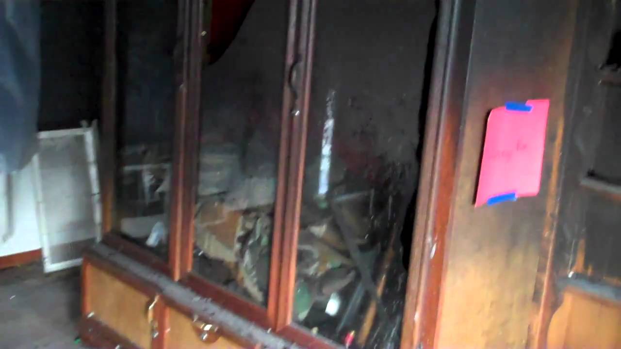 Wood Furniture Destroyed By Fire Damage YouTube
