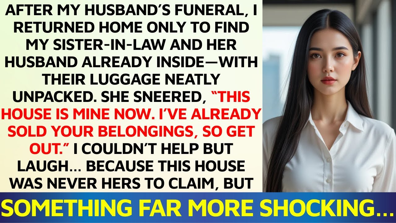 After My Husband’s Funeral, SIL Demanded My House — She Never Expected the Truth | Storytime