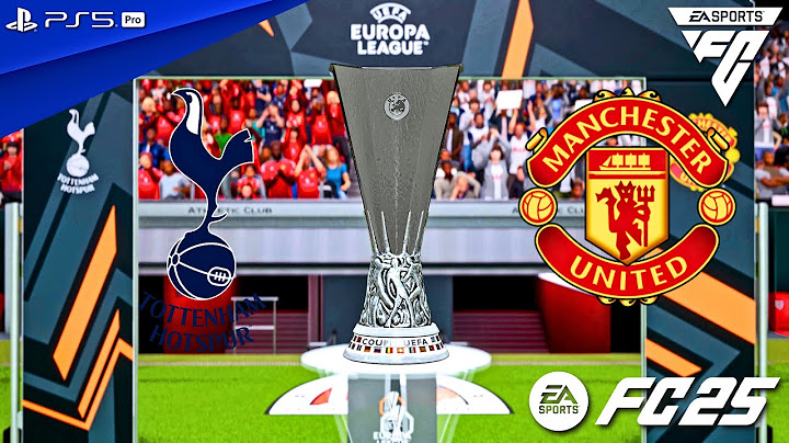 FC 25 - Tottenham vs. Man United - UEFA Europa League 24/25 Final Match | PS5 Pro [4K60]