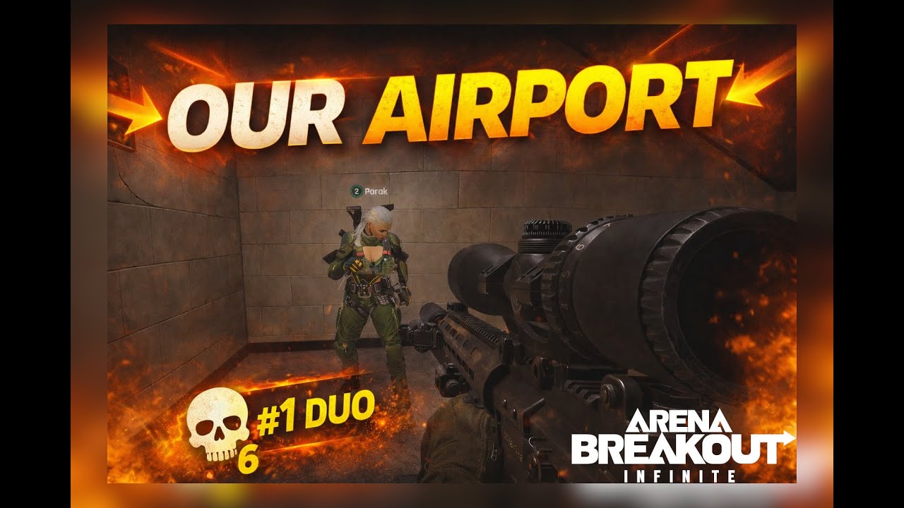 FULL SQUADS CAN'T STOP US | Arena Breakout: Infinite Forbidden Airport
