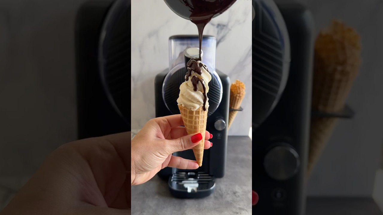 Soft serve ice cream with MINIMUM EFFORT! Nutricook Frost discount ‘Meral10’ on nutricookworld.com